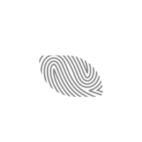 Aesthetic Fingerprint Rustic Organic Blobs Shape Collection png