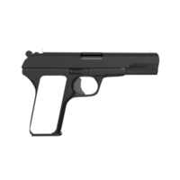 pistola isolato su trasparente png