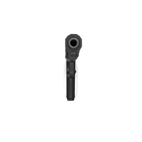 pistola aislada en transparente png