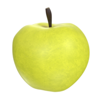 Apple fruit isolated on transparent png