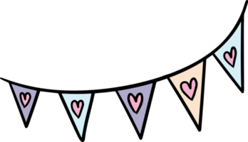 The drawing  love icon for valentine concept png