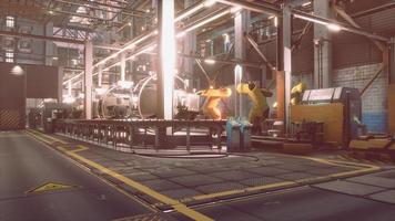 Automobile production factory at work photo