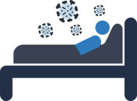 hospital bed  medical flat icons elements png