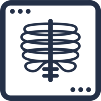 rib medical flat icons element item design png