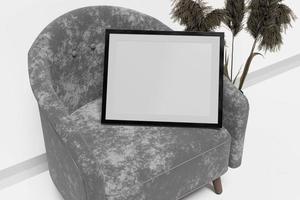 Frame Mockup Wedding Chair photo