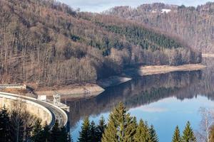 Water dam Vir as a reservoir of drinking water, Czech Republic photo