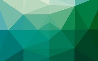 Light Blue, Green vector polygon abstract background.