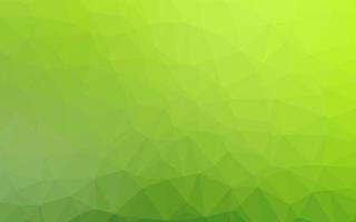 Light Green vector abstract mosaic backdrop.