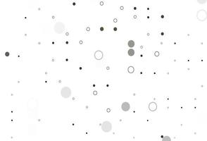 Light Black vector template with circles.