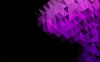 Light Purple vector polygon abstract background.