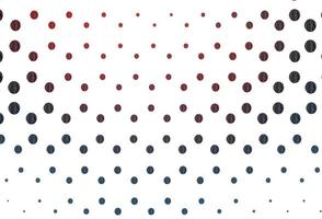 Light blue, red vector texture with disks.