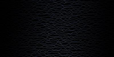 Dark BLUE vector template with curves.