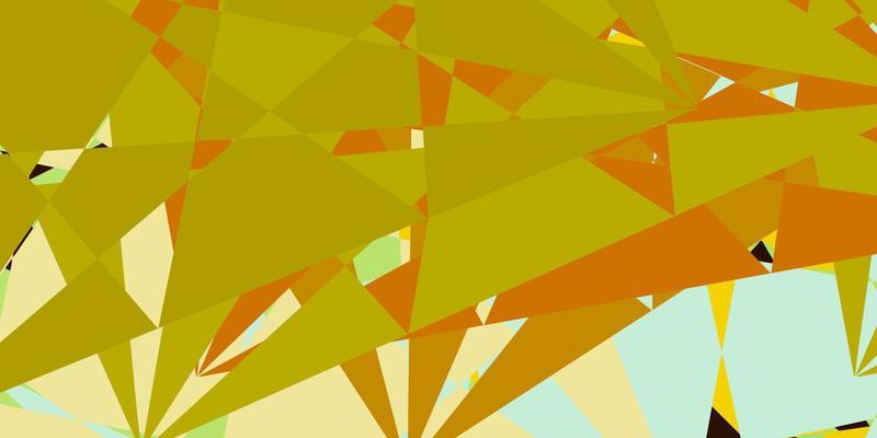 Light Blue, Yellow vector template with abstract forms.