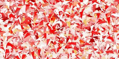 Light red vector pattern with polygonal shapes.