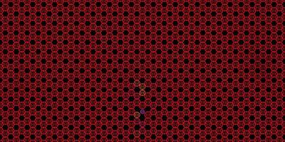 Dark Red vector pattern with magic elements.