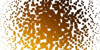 Light Orange vector background with rectangles.