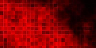 Dark Red vector backdrop with rectangles.