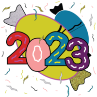 2023 new year sweets png