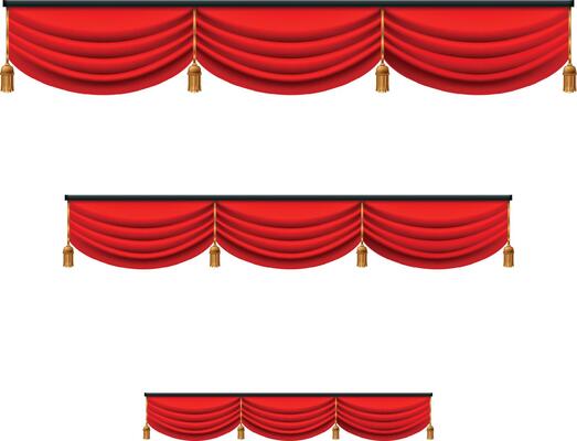 Curtain Vector Art, Icons, and Graphics for Free Download