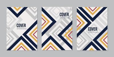 Abstract vector covers design template. white background geometric pattern triangle shape. cover template for annual report, magazine, booklet, proposal, portofolio, brochure, poster.