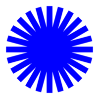 forme d'élément géométrique abstrait sur fond transparent png