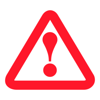 Warning attention sign with hand stop mark symbol on transparent background  PNG - Similar PNG