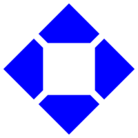 Abstract geometric element shape on Transparent Background png