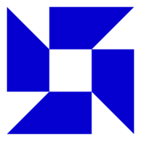 forma de elemento geométrico abstracto sobre fondo transparente png