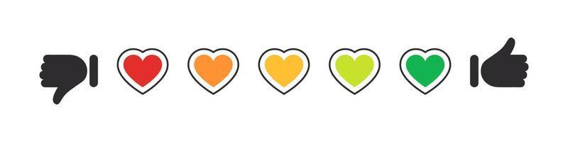 Satisfaction scale. Mood scale. Satisfaction indicator. Performance measurement client satisfaction. Vector illustration