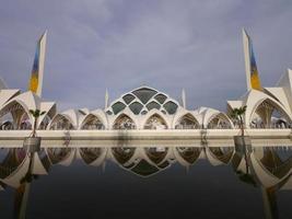 Beautiful view of al Jabbar mosque in Bandung, Indonesia photo