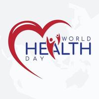 Vector illustration of World Health Day