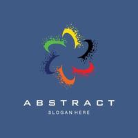 abstract logo vector illustration design , minimalist icon template