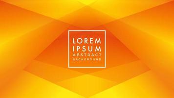 Golden pattern vector illustration. Vibrant yellow orange color gradient. Abstract background design template.