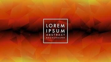 Burnt low poly pattern vector illustration. Abstract background design template.