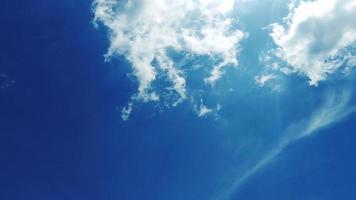 Clouds clear sky sunlight background. Blue sky light gradient clouds background. Bright and enjoy your eye with the sky refreshing photo
