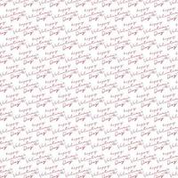 Background with lettering for valentine's day text. vector