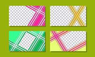 Picture or photo background with colorful lines. vector