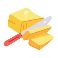 Trendy Butter Concepts vector