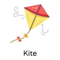 Trendy Kite Concepts vector