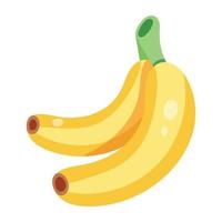 Trendy Bananas Concepts vector