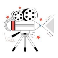 conceptos cinematográficos de moda vector