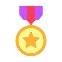 Achievement badge. Premium quality. Achievement or award grant. Winner's trophy icon. Symbol of victory. Goblet icon. Champion trophy cup. Sport cup on stand. Reward badge. First place. Quality mark. vector