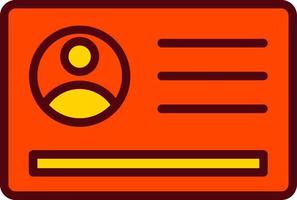 Identification Vector Icon