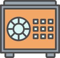 Safe Box Vector Icon