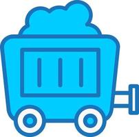 Mining Cart Vector Icon