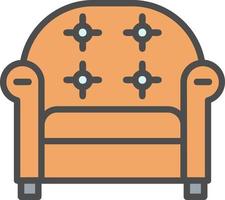 Sofa Vector Icon