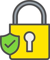 Security Lock Vector Icon