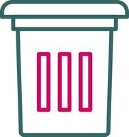 Trash Can Vector Icon