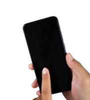 hand met een smartphone png