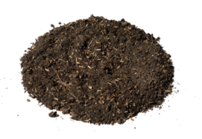 pile of soil isolated png